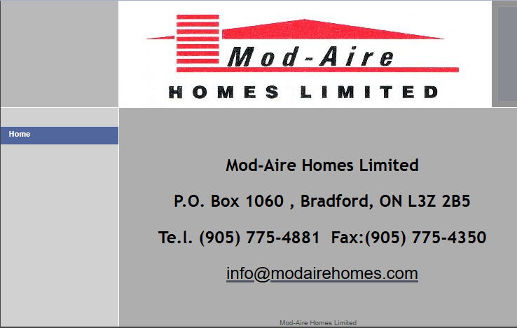 Mod-Aire Homes Limited logo